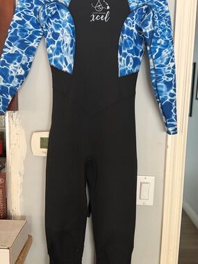 Xcel Women's Blue Print Full Suit Wetsuit